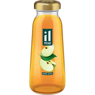 Сок IL Primo яблочный из зеленых яблок осветленный 0.2л