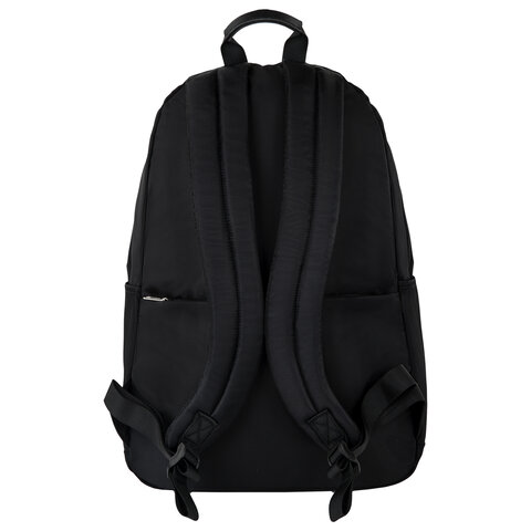 Рюкзак BRAUBERG FASHION CITY универсальный, карман-антивор, Hug me, черный, 44×31х16 см