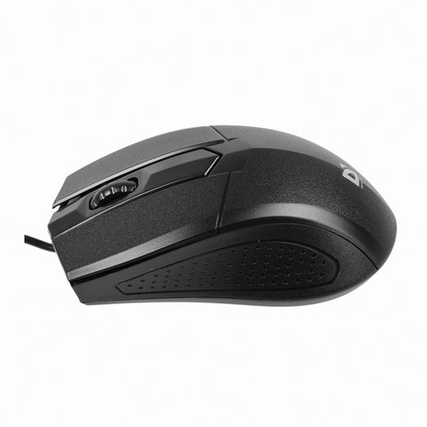 Мышь проводная DEFENDER Optimum MB-270, USB, 2 кнопки + 1 колесо-кнопка, оптическая, черная