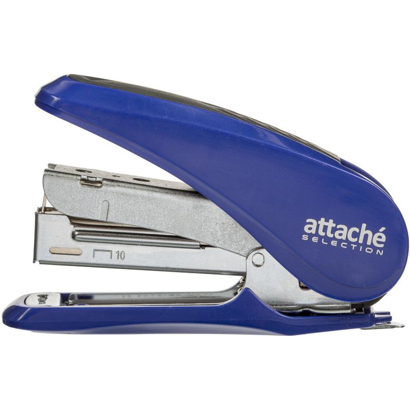 Степлер Attache Selection MSBL1020 (№10) до 20лис, энергосбер, металл, син