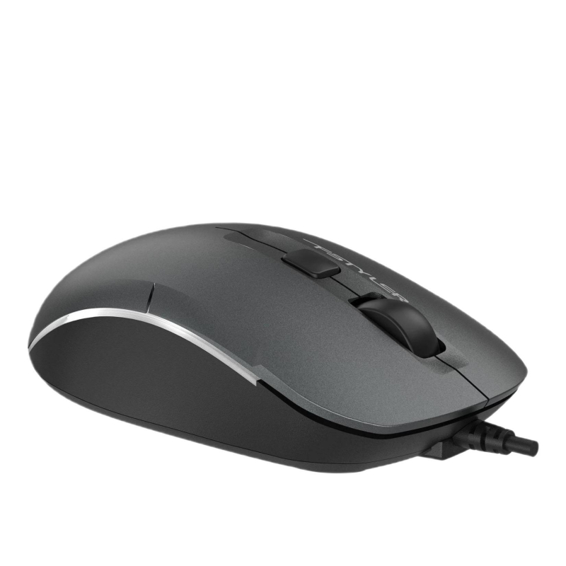 Мышь компьютерная A4Tech Fstyler FM26 серый/черный (800-1600dpi) USB (4but)
