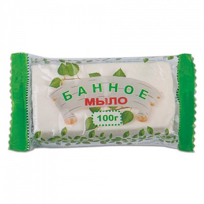 Мыло туалетное, 100 г, «Банное»