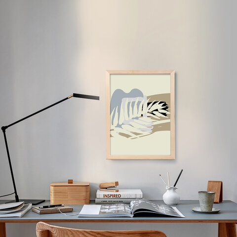 Рамка 21×30 см небьющаяся, КОМПЛЕКТ 3 шт., багет 14 мм дерево, BRAUBERG «Elegant», цвет натуральное дерево