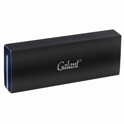 Ручка подарочная шариковая GALANT «Granit Green», корпус черный с темно-зеленым, золотистые детали, пишущий узел 0.7 мм, синяя