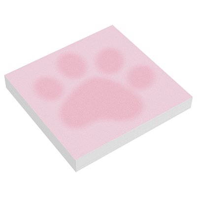 Блок для записей MESHU «Paw», 8.5×8.5см, 100л., на склейке