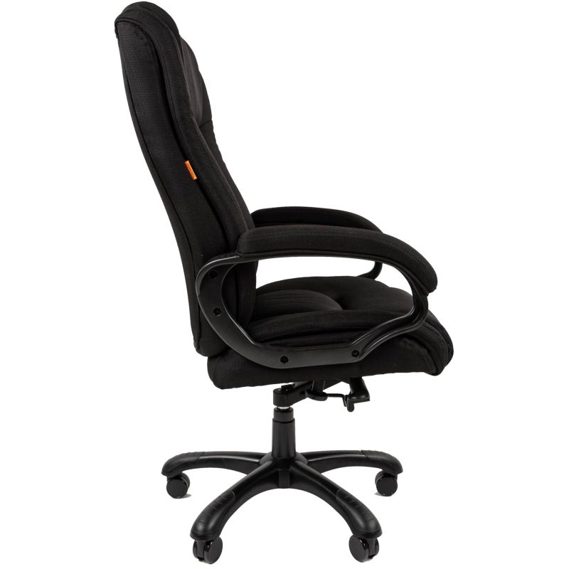 Кресло VT_Chairman 410 ткань SX черный (черный пластик)