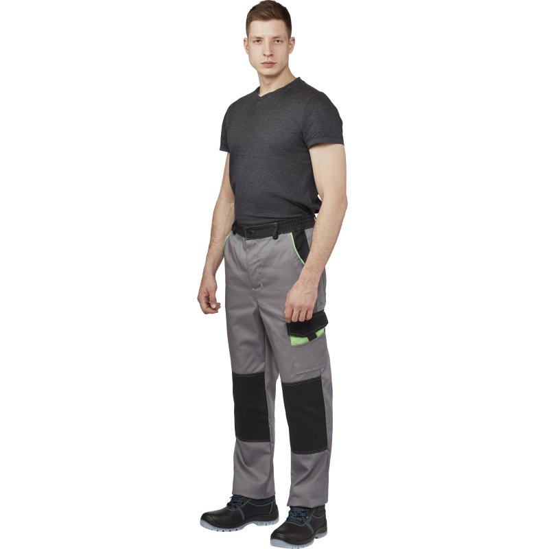 Брюки рабочие летние муж. л27-БР св-сер/сер 60-62/170-176