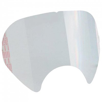 Пленка защитная для полнолицевых масок Jeta Safety 5951, комплект 10 штук, самоклеящаяся, прозрачная