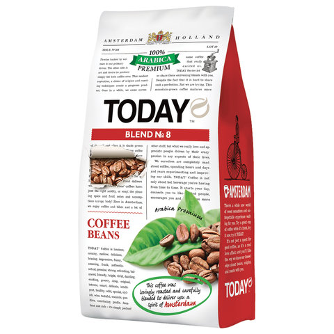 превью Кофе в зернах Today Blend №8 100% арабика 800 г