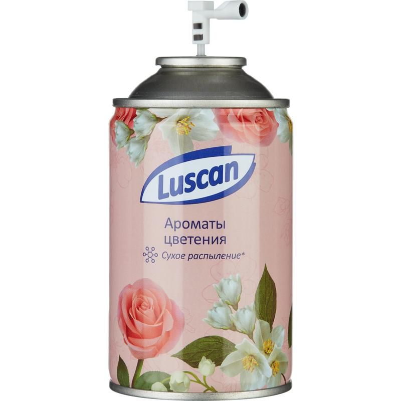 Сменный баллон для автоматического освежителя Luscan Ароматы цветения 250 мл