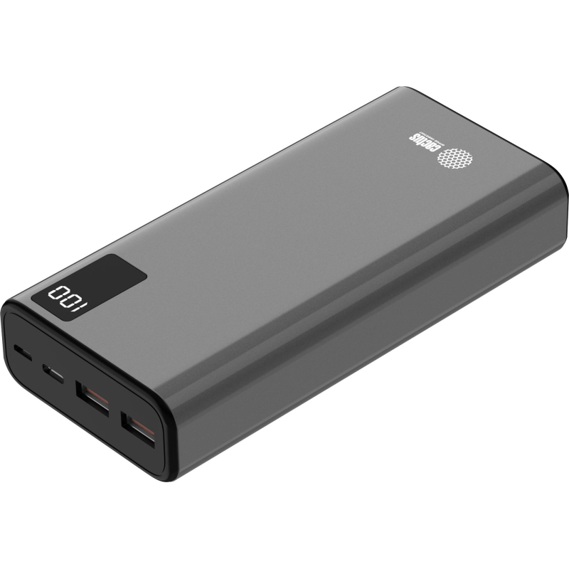 Внешний аккумулятор Cactus CS-PBFSFA-20000 20000mAh 4.5A 2xUSB-A/USB-C сер