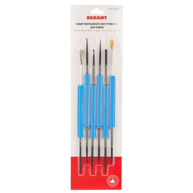 превью Набор монтаж. инструмента для пайки REXANT CT-3616/ZD-151, 7пред. (12-6031)
