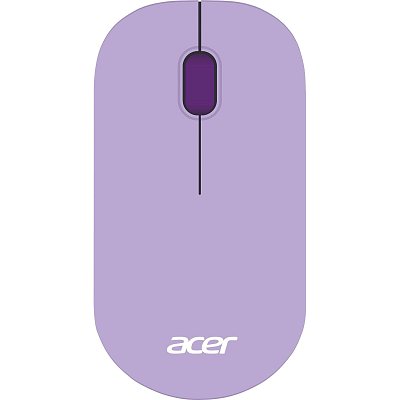 Мышь компьютерная Acer OMR205оптическая/1200dpi/беспроводная/USB/фиолетовый