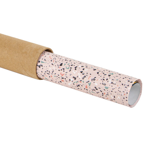 Бумага упаковочная мелованная НАБОР 3 шт., «Terrazzo», 70×100 см, 3 дизайна, ЗОЛОТАЯ СКАЗКА