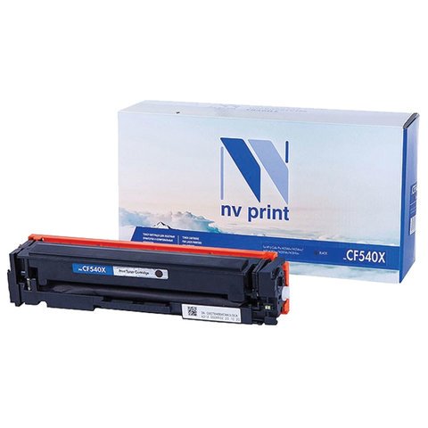 превью Картридж лазерный NV PRINT (NV-CF540X) для HP M254dw/M254nw/MFP M280nw/M281fdw, черный, ресурс 3200 страниц