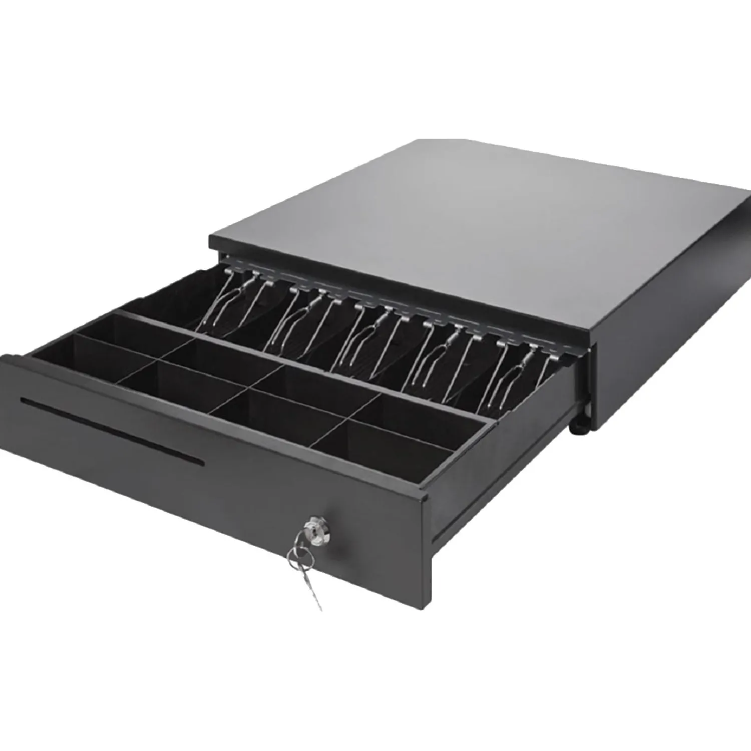 Денежный ящик PayTor HT-410P для касс ККМ Epson 415х410х100 мм чёрный