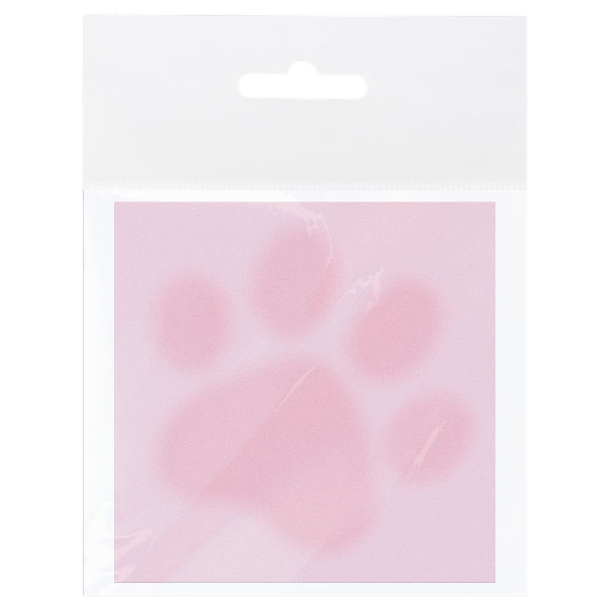 Блок для записей MESHU «Paw», 8.5×8.5см, 100л., на склейке