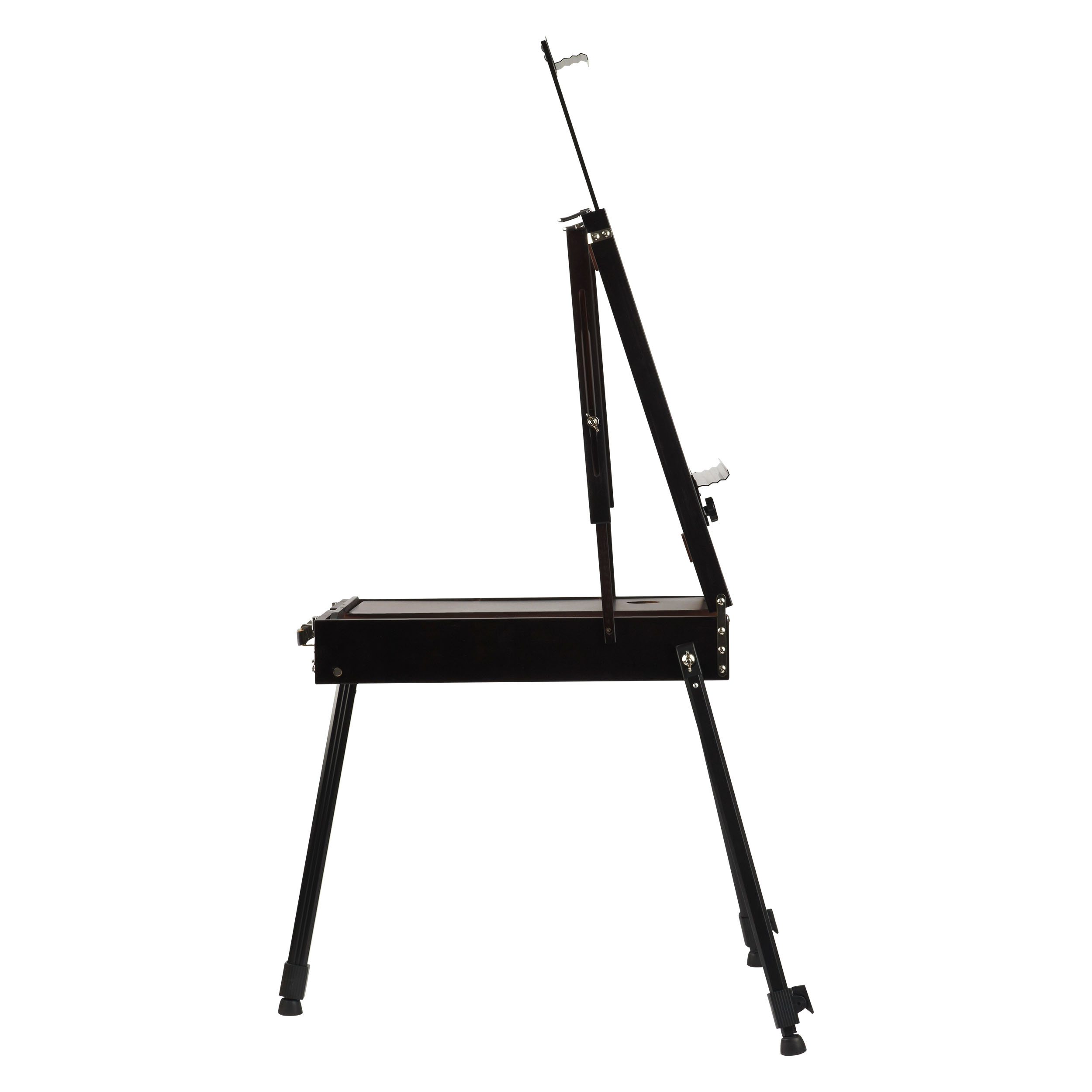 Этюдник напольный с ремнем и палитрой Гамма «Студия», 78×92×180см, сосна, коричневый