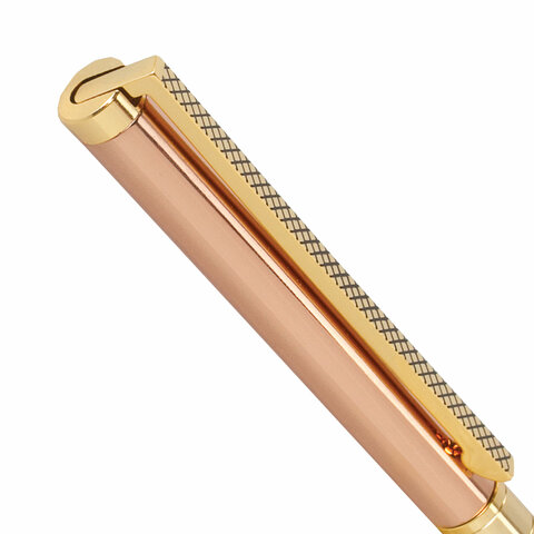 Ручка подарочная шариковая GALANT «ASTRON GOLD», корпус розовое золото, детали золотистые, узел 0.7 мм, синяя