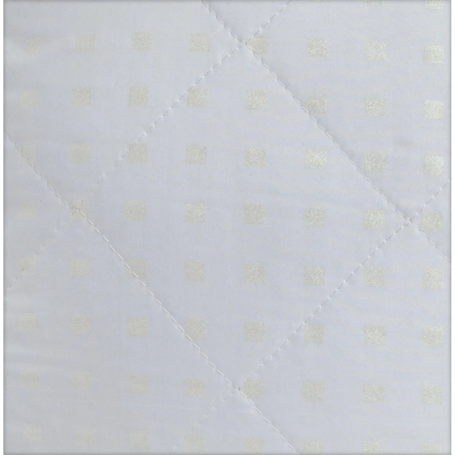 Подушка 70×70, стеган,(иск.лебяжий пух/тик пэ), бел. Шашечки, 2 шт/уп