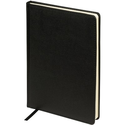 Ежедневник недатированный А5+ CLASSIC иск. кожа ЧЕРНЫЙ 3-689/07