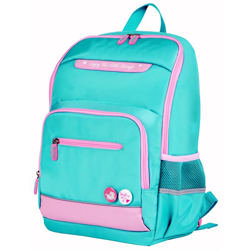 превью Рюкзак Berlingo MONO «Mint» 40×28×15 см, 1 отделение, 4 кармана, эргономичная спинка