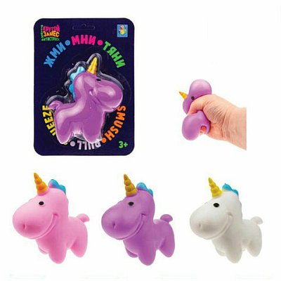 Игрушка-антистресс «Крутой замес. ЕДИНОРОГ», 19×14 см, АССОРТИ, 3 вида, 1TOY