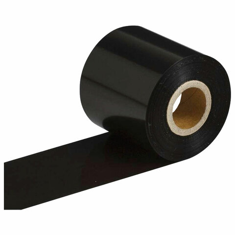 превью Риббон WAX/RESIN, 30 мм х 300 м, диаметр втулки 25.4 мм (1 дюйм), красящий слой наружу (OUT)