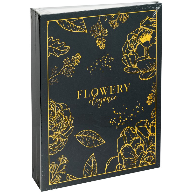 превью Фотоальбом 200 фото 10×15см, ArtSpace «Flowery», ПП карман
