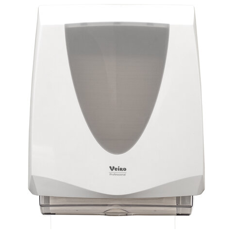 Диспенсер для листовых полотенец V/Z/W-сложения Veiro Professional Prima пластиковый белый