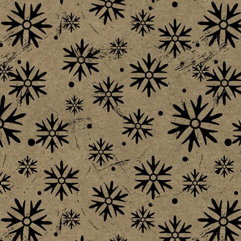 Бумага упаковочная новогодняя 70×100 см ЗОЛОТАЯ СКАЗКА «Kraft Collection»5 дизайнов80 г/м2591585