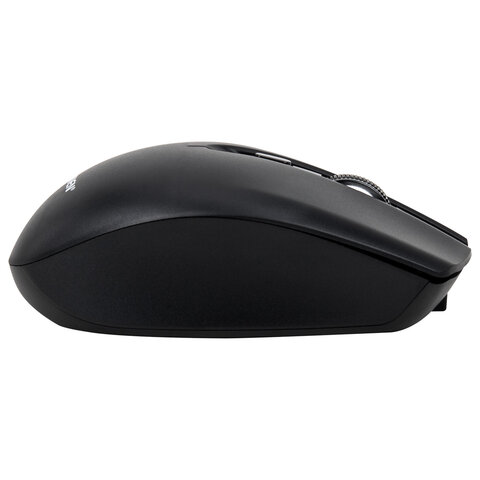 Мышь беспроводная USB, 800/1200/1600 dpi, 5 кнопок + колесо-кнопка, оптическая, SONNEN Q80, черная