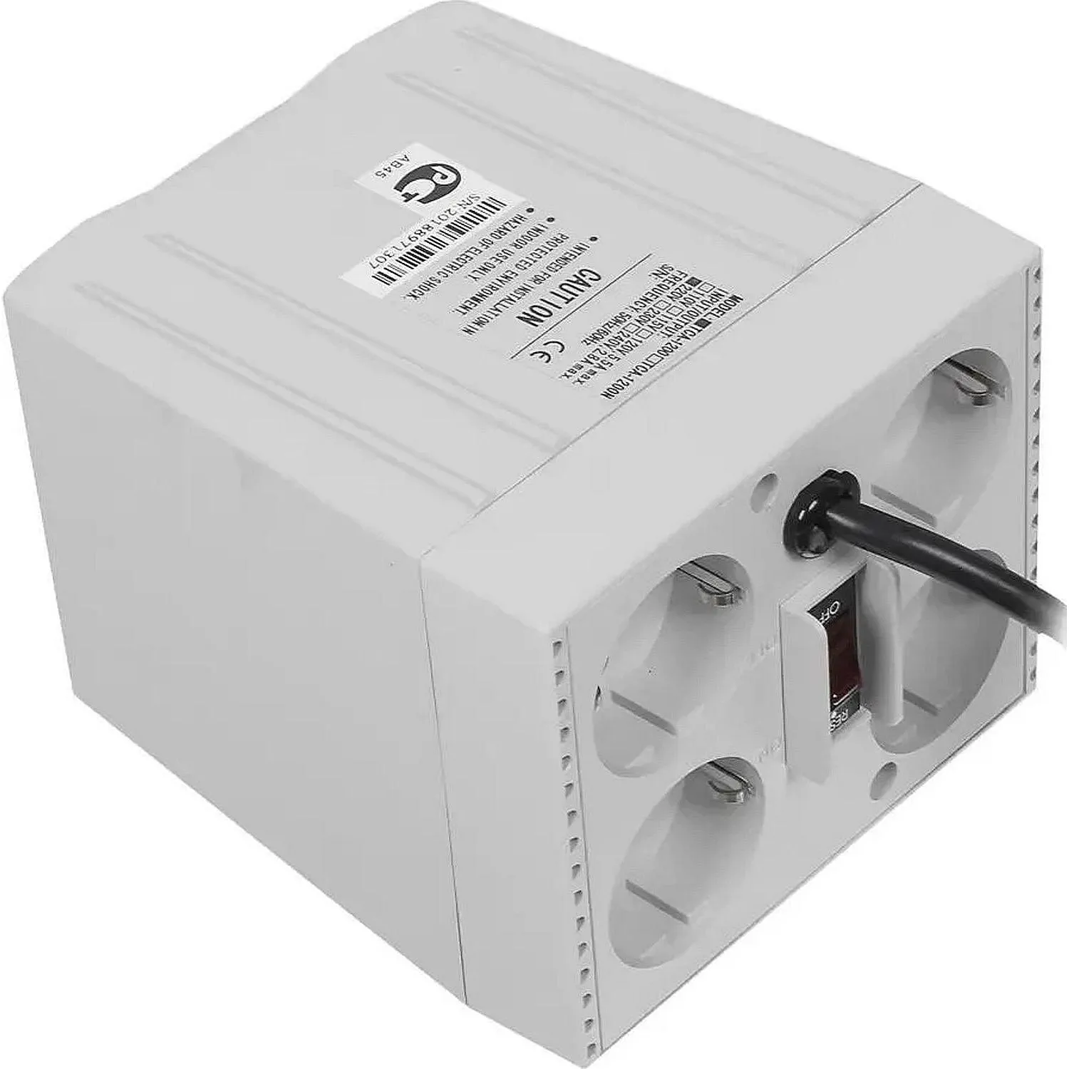 Стабилизатор напряжения Powercom TCA-1200 600Вт 1200ВА