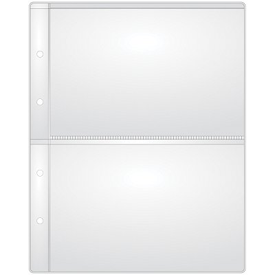 Лист для альбома OfficeSpace «Optima» на 2 боны 185×120, 120мкм