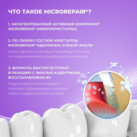Зубная паста детская 50 мл BIOREPAIR «Виноград», ИТАЛИЯ