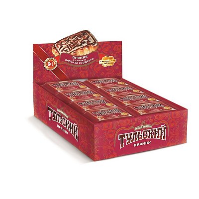 Пряники Тульский вареная сгущенка, шоу-бокс, 24штx45г