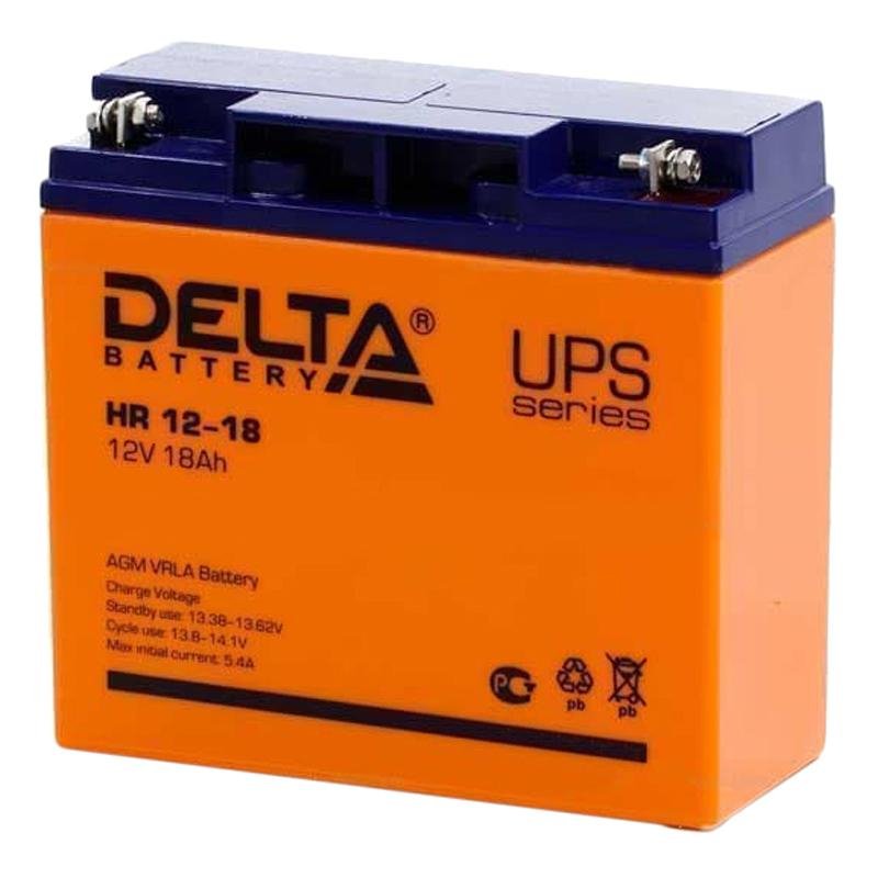 Батарея для ИБП Delta HR 12-18 (12V/18Ah)_D_K