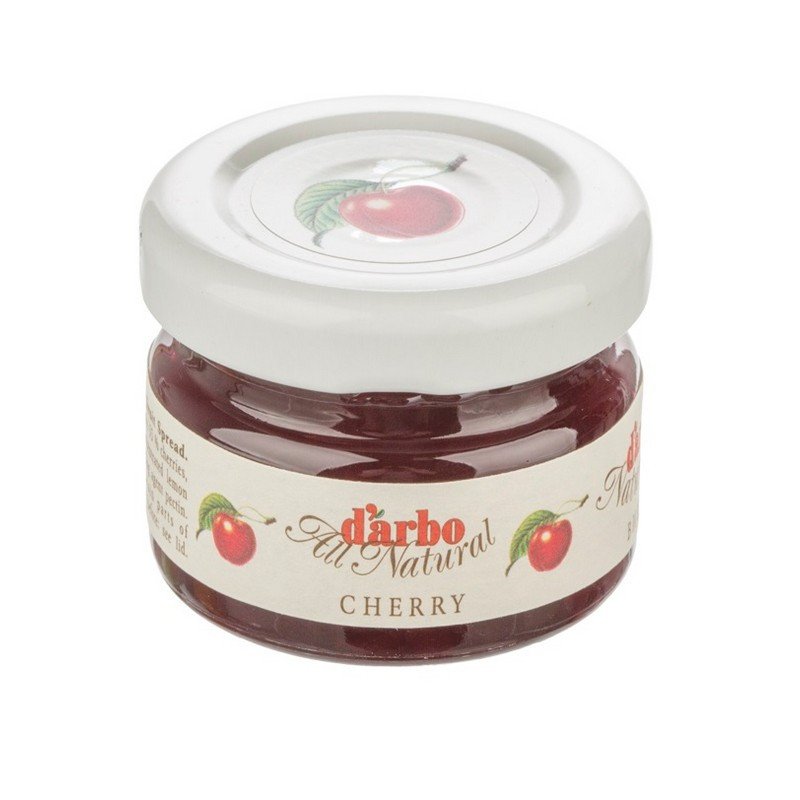 Конфитюр Darbo вишня 28 г (5 штук в упаковке)