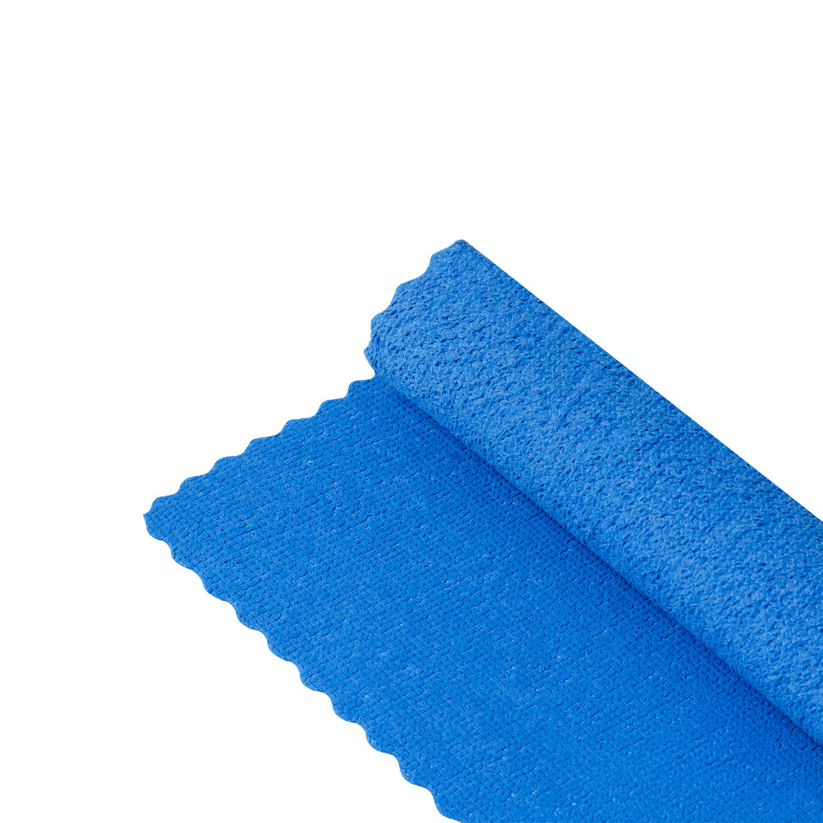 Салфетка для уборки OfficeClean, для сильных загрязнений на стеклах и зеркалах, микрофибра с пропиткой PVA, 30×30см, европодвес, синяя