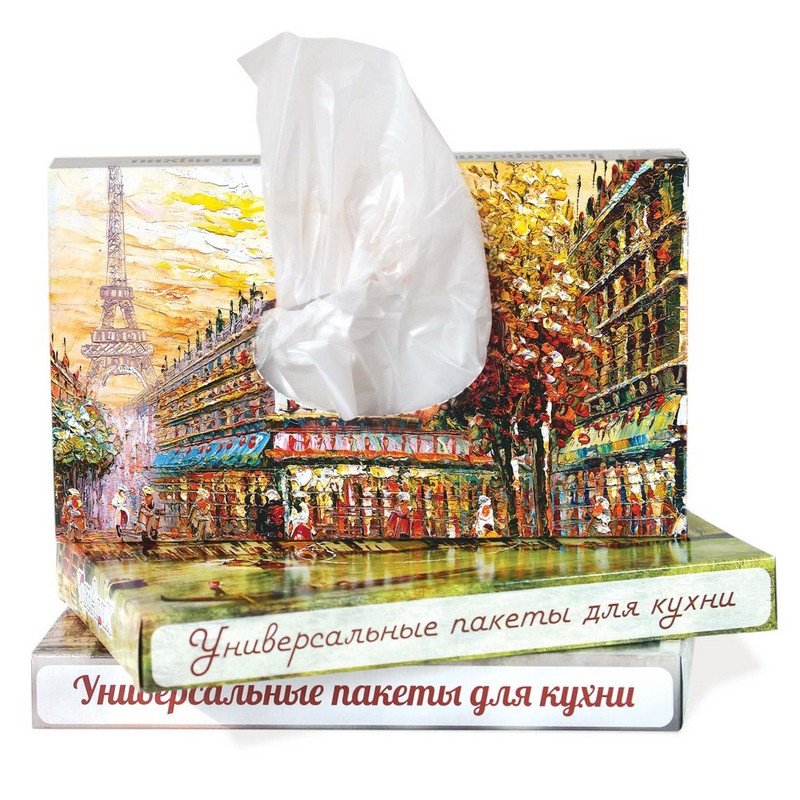 Пакет фасовочный в боксе (24×37 см, 100 штук в упаковке)