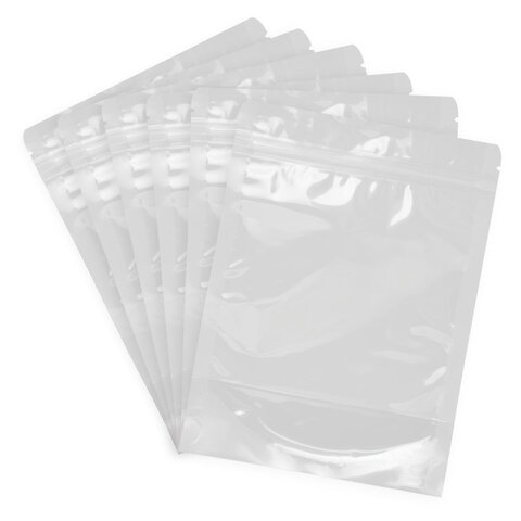 Пакеты дой-пак с замком ZIP LOCK, прозрачные, 100×150 + 30 мм, КОМПЛЕКТ 100 штук, 70 мкм, BRAUBERG