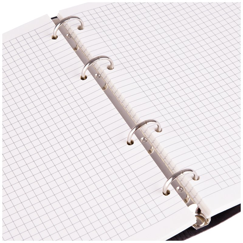 Тетрадь на кольцах А5, 80л. ЛАЙТ, кожзам, Greenwich Line «Abstract pattern», тон. блок