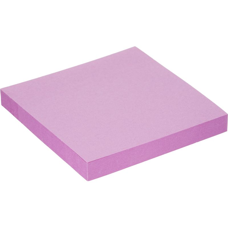 Стикеры Attache Selection Extra с клеев. краем 76×76, неон, фиолет. 100л