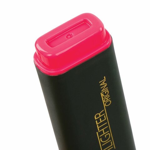 Текстовыделитель BRAUBERG «ORIGINAL», РОЗОВЫЙ, линия 1-5 мм