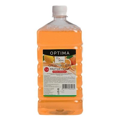 Средство для мытья пола Mr. White Optima Лимон-апельсин 1 л