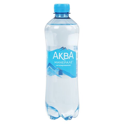 Вода негазированная питьевая AQUA MINERALE (Аква Минерале), 0.5 л, пластиковая бутылка