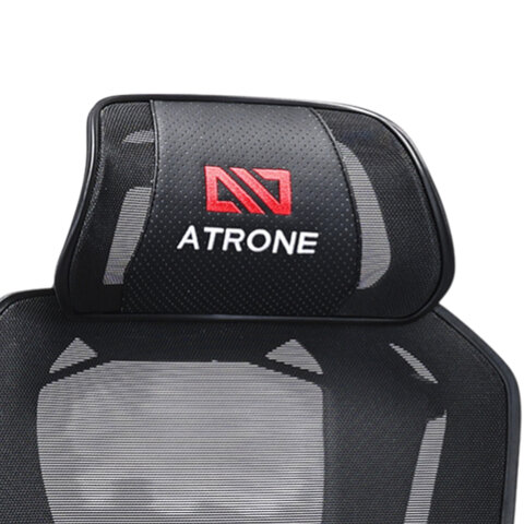 Кресло ATRONE «Optimus ER-707»адаптивный механизм со слайдеромсеткачерный/красный532968