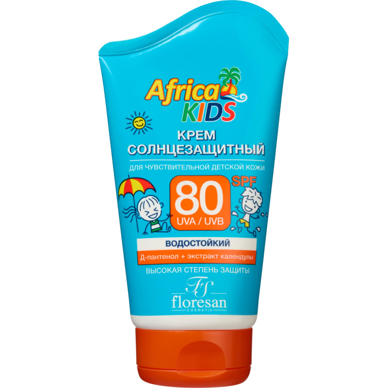 превью Крем солнцезащитный для детей SPF 80 Africa Kids 