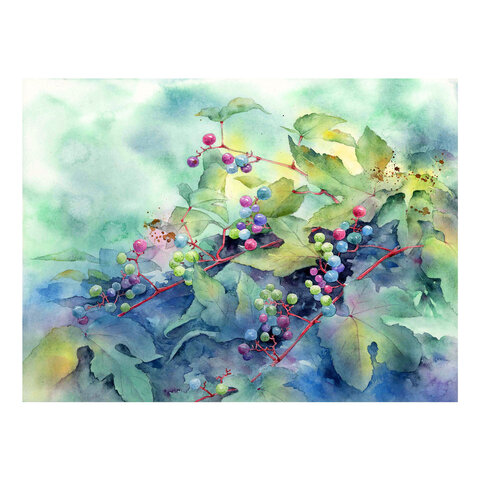 Краски акварельные ЮНЛАНДИЯ «ДОМИКИ», 28 цветов, круглые кюветы 28 мм, пенал