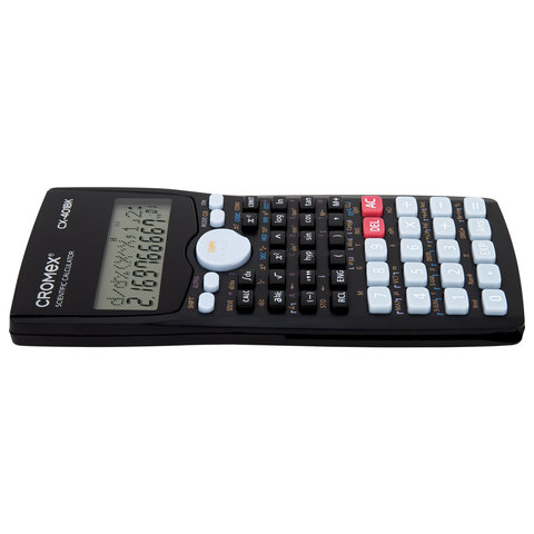 Калькулятор инженерный CROMEX (КРОМЕКС) CX-401BK (155×80 мм), 401 функция, 10+2 разрядов, черный, 273833